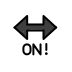 ON! arrow on OpenMoji
