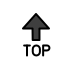 TOP arrow on OpenMoji