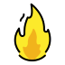 fire on OpenMoji