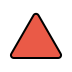red triangle pointed up on OpenMoji
