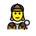 woman detective on OpenMoji