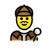 man detective on OpenMoji