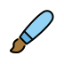 paintbrush on OpenMoji