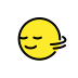 head shaking horizontally on OpenMoji