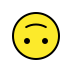 upside-down face on OpenMoji