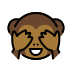 see-no-evil monkey on OpenMoji