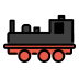 locomotive on OpenMoji