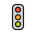 vertical traffic light on OpenMoji