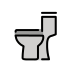 toilet on OpenMoji