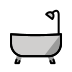 bathtub on OpenMoji