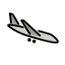 airplane arrival on OpenMoji