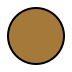 brown circle on OpenMoji