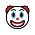 clown face on OpenMoji