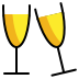 clinking glasses on OpenMoji
