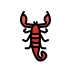 scorpion on OpenMoji