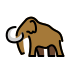 mammoth on OpenMoji