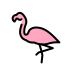 flamingo on OpenMoji
