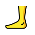 foot on OpenMoji