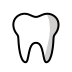 tooth on OpenMoji