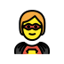 superhero on OpenMoji