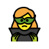 woman supervillain on OpenMoji