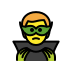 man supervillain on OpenMoji