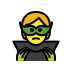 supervillain on OpenMoji