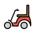 motorized wheelchair on OpenMoji