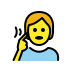 deaf person on OpenMoji