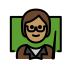 teacher: medium skin tone on OpenMoji