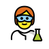 scientist on OpenMoji