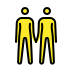 people holding hands on OpenMoji