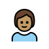 child: medium skin tone on OpenMoji