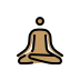 person in lotus position: medium skin tone on OpenMoji