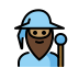 man mage: medium skin tone on OpenMoji