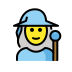 woman mage on OpenMoji