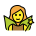 woman fairy on OpenMoji