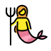 mermaid on OpenMoji