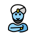 man genie on OpenMoji