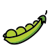 pea pod on OpenMoji