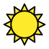 sun on OpenMoji