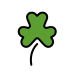 shamrock on OpenMoji