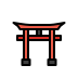shinto shrine on OpenMoji