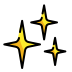 sparkles on OpenMoji