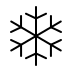 snowflake on OpenMoji