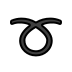 curly loop on OpenMoji