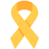 reminder ribbon on Twitter/X