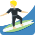 person surfing: medium-light skin tone on Twitter/X