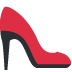 high-heeled shoe on Twitter/X