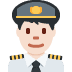 man pilot: light skin tone on Twitter/X